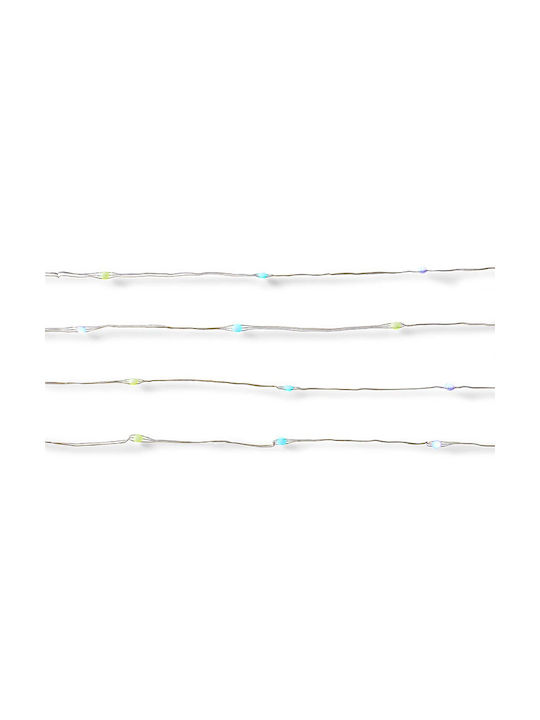 Nedis Luminiță Garland LED Smart Etanșă 5m RGB Wi-Fi IP44