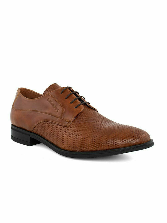 Robinson Men's Leather Dress Shoes Tabac Brown