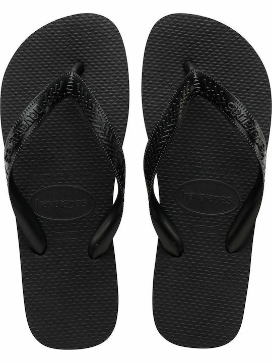 Top Men's Flip Flops Black