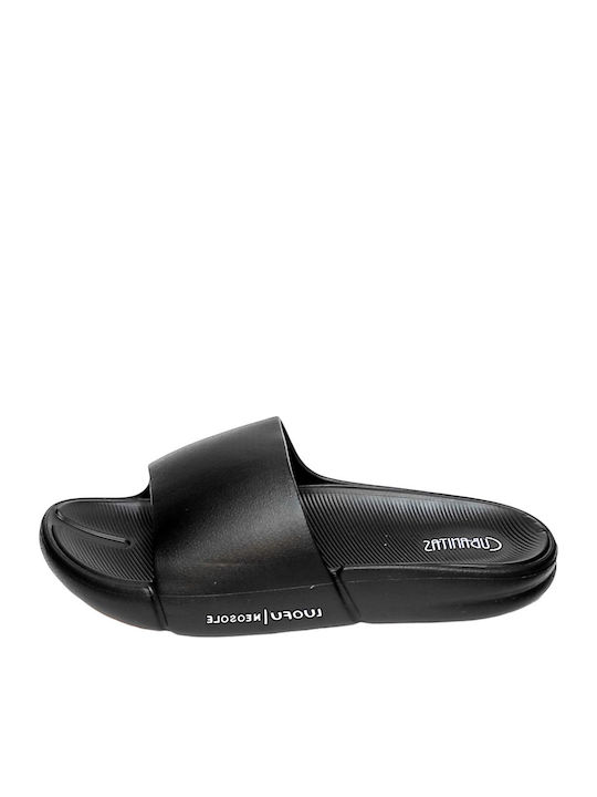 Slapi Bărbați Negru