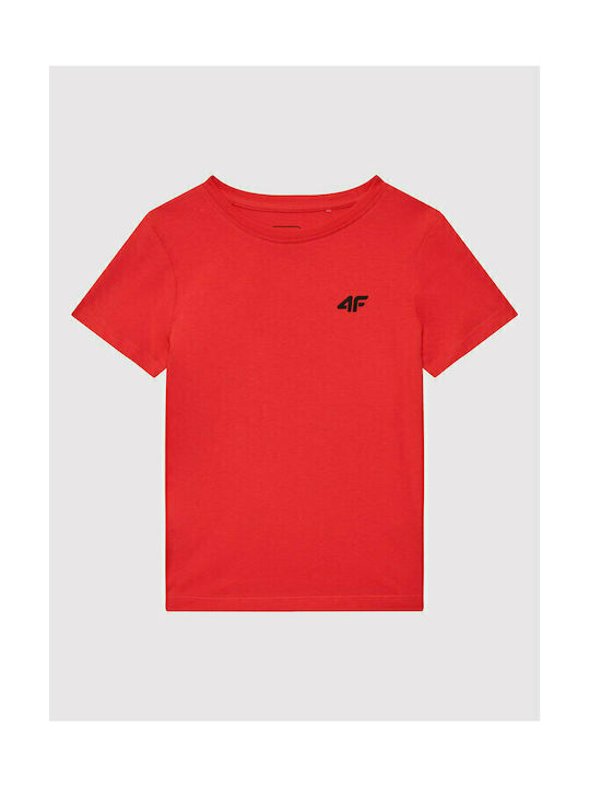 4F Kids T-shirt Red