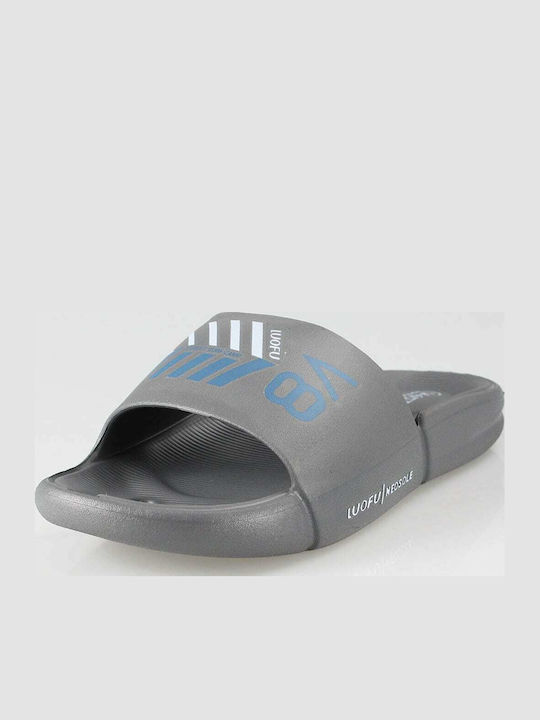 Men's Slides Gray