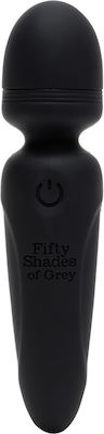 Fifty Shades of Grey Sensation Mini Vibrator Mini Wand Vibrator Black