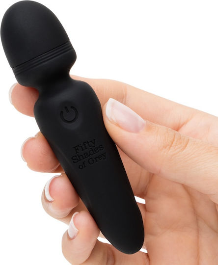 Fifty Shades of Grey Sensation Mini Δονητής Mini Wand Vibrator 10.2cm Μαύρος