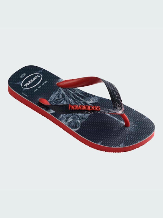 Havaianas Top Marvel Spiderman Herren-Flip-Flops Ruby Red