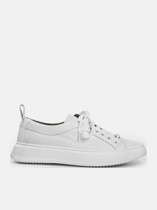 Ανδρικά Flatforms Sneakers Λευκά