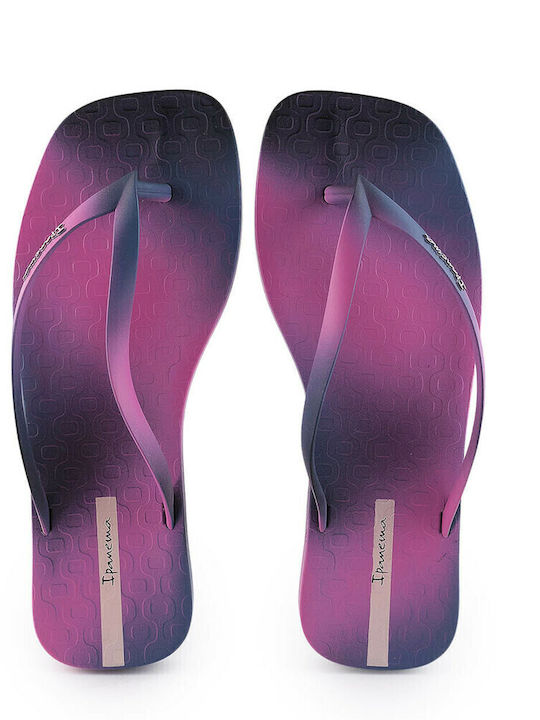 Fever Print Frauen Flip Flops in Rosa Farbe