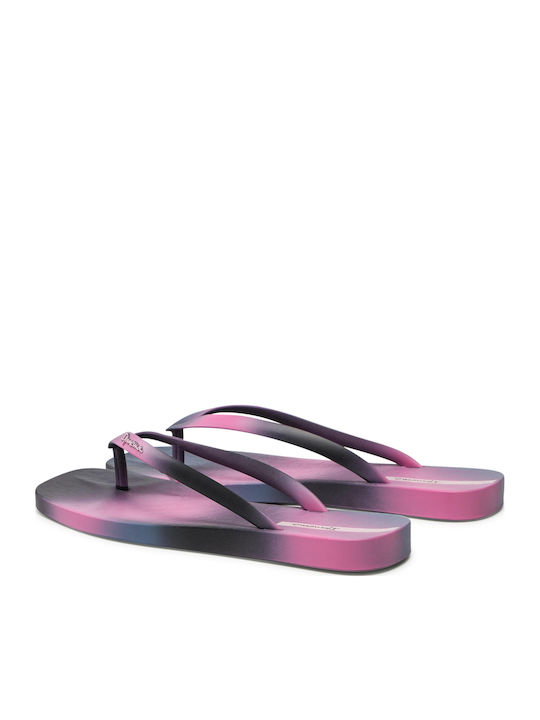 Fever Print Frauen Flip Flops in Rosa Farbe
