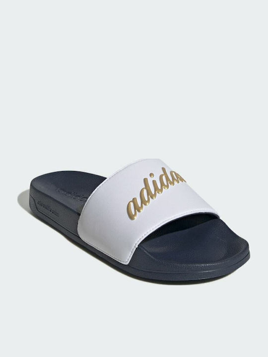 Adilette Shower Slides σε Λευκό Χρώμα