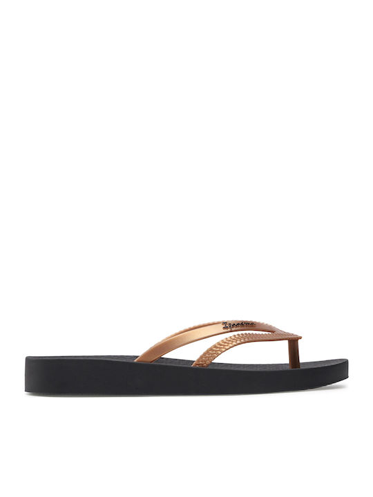 Bossa Soft Women's Flip Flops in Gold Color