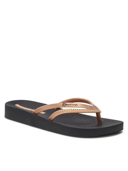 Ipanema Bossa Soft V Frauen Flip Flops in Gold Farbe