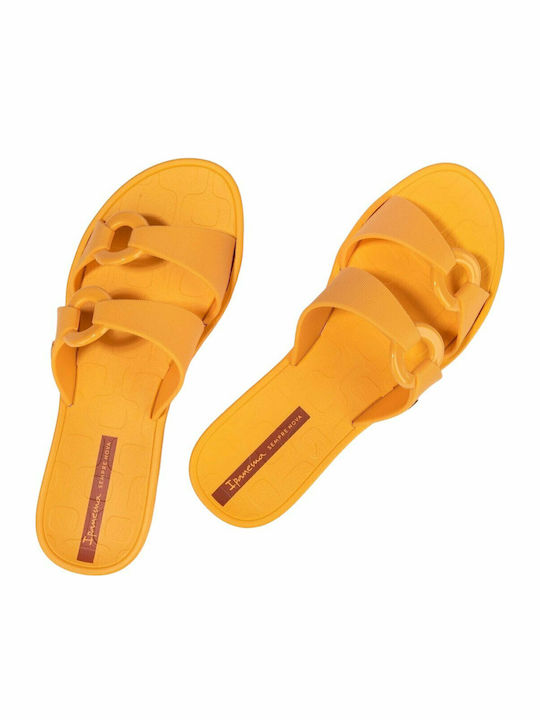 Ella Ad Frauen Flip Flops in Gelb Farbe