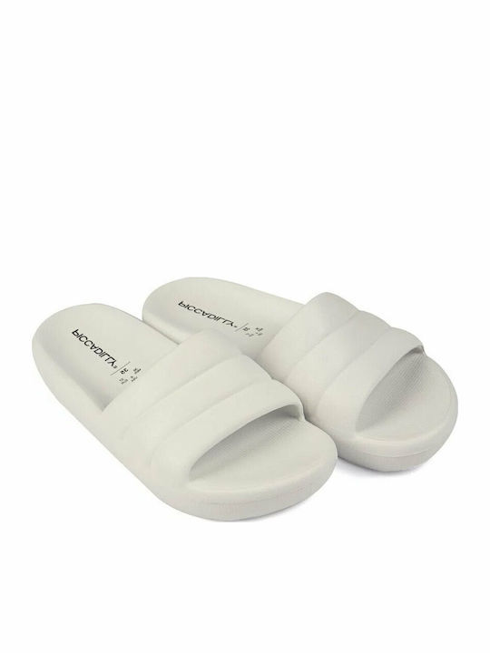 222001 Women's Slides White