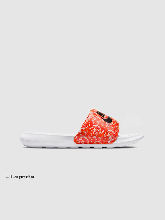 Paisly Women's Slides Orange