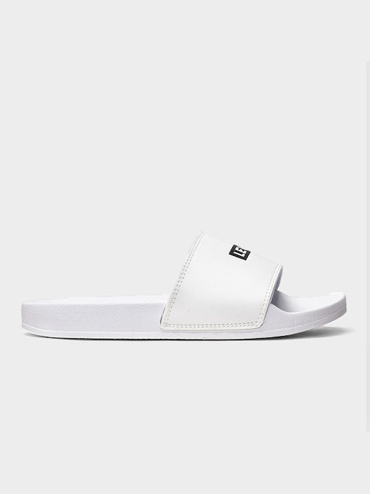 Levi's June Boxtab Slides σε Λευκό Χρώμα