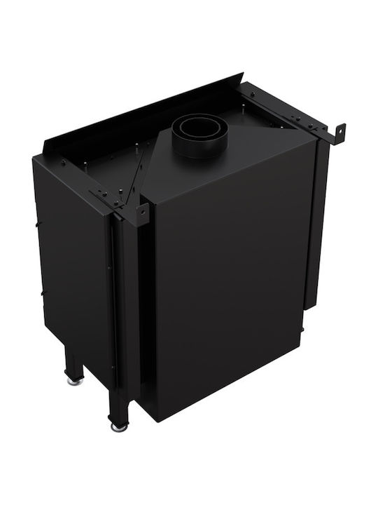 Kratki Leo 70 G31 37 MBAR Ενεργειακό Τζάκι Αερίου 4.8kW Ίσιο με Σταθερή Πόρτα