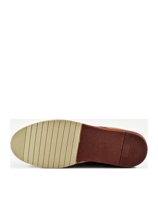 Men's Leather Casual Shoes Tabac Brown