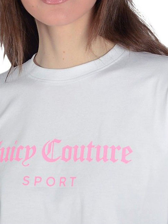 Κοντομάνικο Crop Top Λευκό