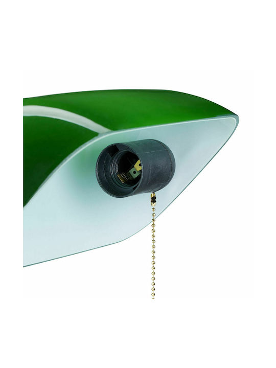 Relaxdays Relaxdays Office Lighting Banker for E27 Socket in Green Color