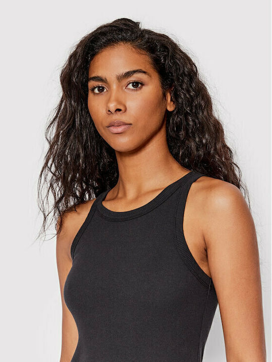 Originals Red Tab Women's Blouse Cotton Sleeveless Black