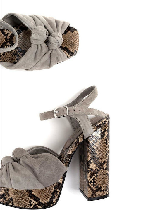 Jessa Sandals Beige