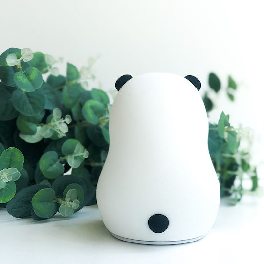 Rabbit & Friends Φωτάκι Νυκτός Panda USB Λευκό