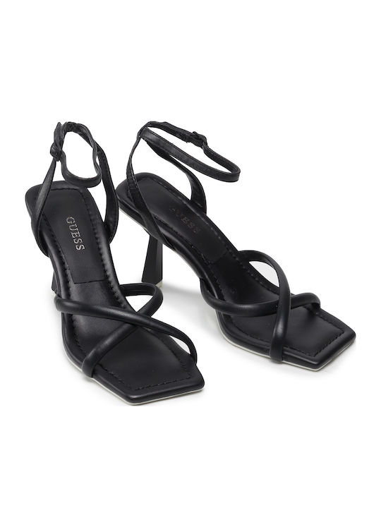 Dezza Din piele Sandale Negre