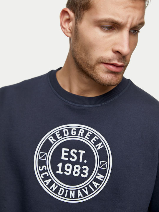 RedGreen Printed Sweatshirt - Blue Navy