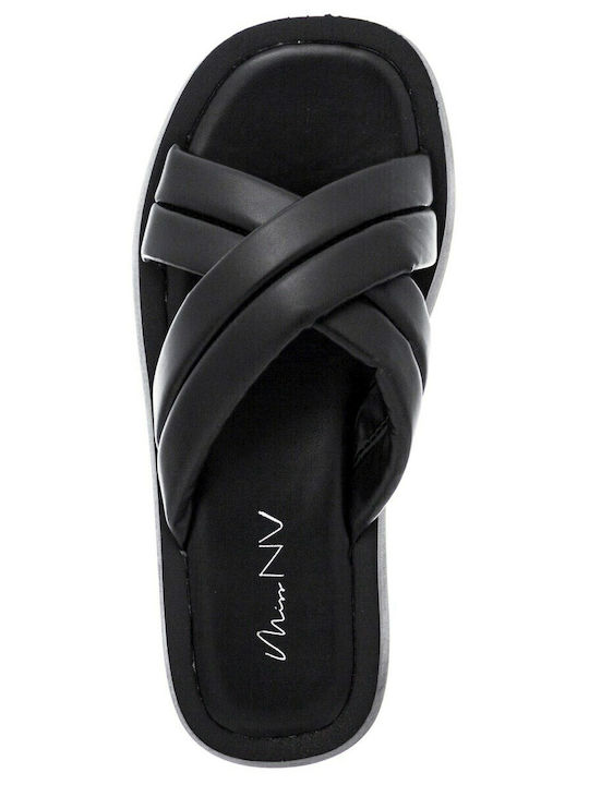 Women's Flat Sandals Flatforms in Black Color