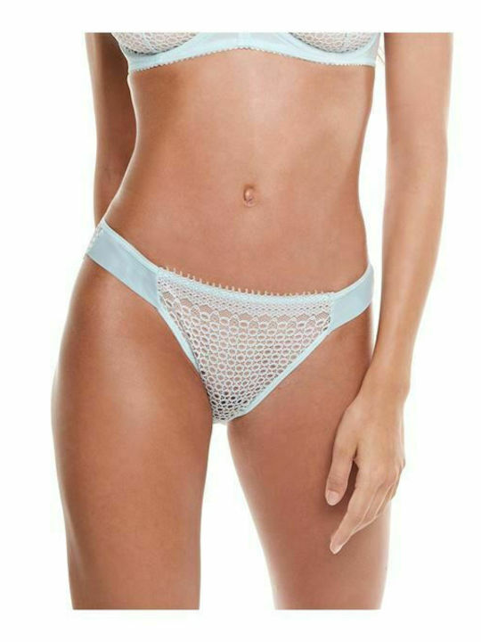 Miss Rosy Women's Brazil with Lace Light Blue