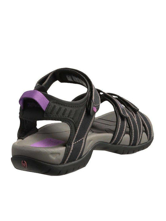 Tirra Γυναικεία Σανδάλια Sporty Μαύρα