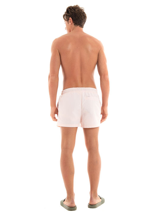 Fila Artoni Herren Badehose Rosa Monochrom