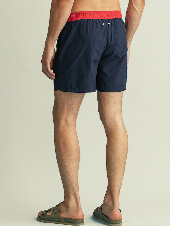 Gant Men's Swimwear Shorts Navy Blue
