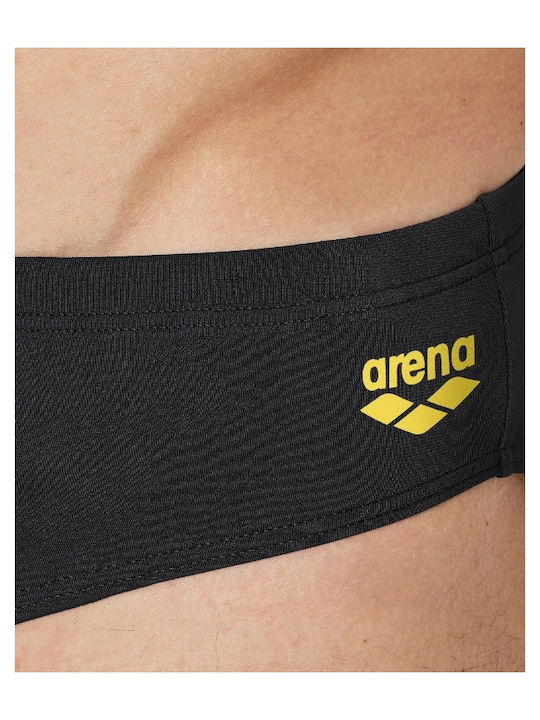 Herren Badebekleidung Slip Schwarz