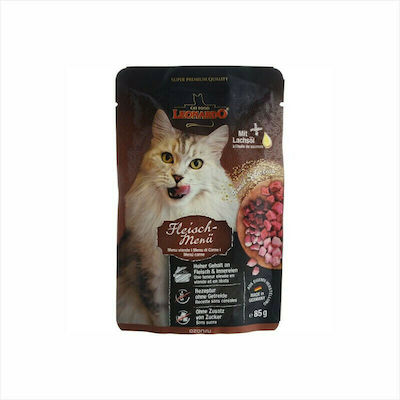 Leonardo Φακελάκι Wet Food for Adult Cat in Pouch Without Cereals 85gr 07213