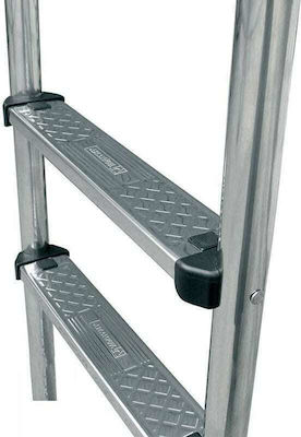 Astral Pool Aluminum Pool Ladder Standard with 2 Side Steps H132cm