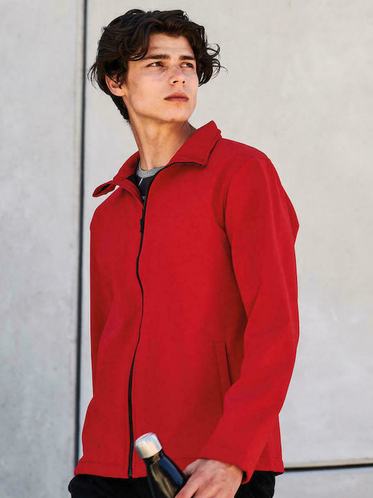 Regatta TRA628 Men's Softshell Jacket Red