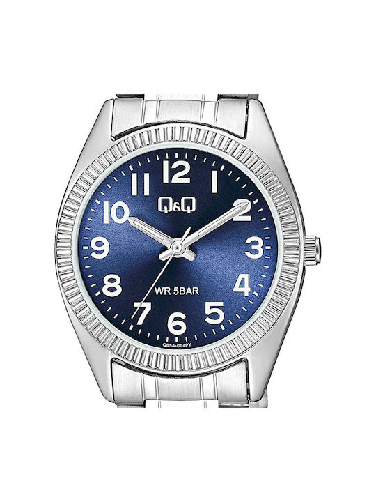 Q&Q Watch with Silver Metal Bracelet