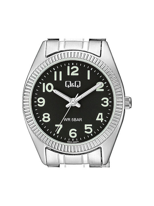 Q&Q Watch with Silver Metal Bracelet