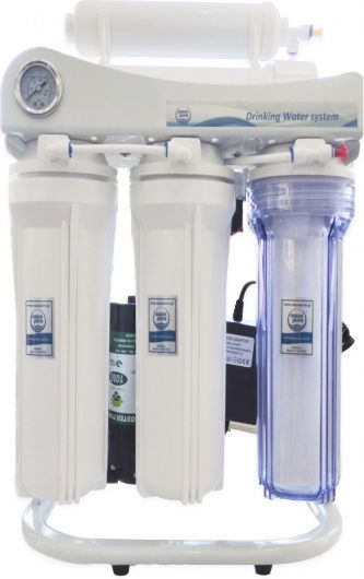 Aqua Pure System der Umkehrosmose 7 Etappen Alkaline