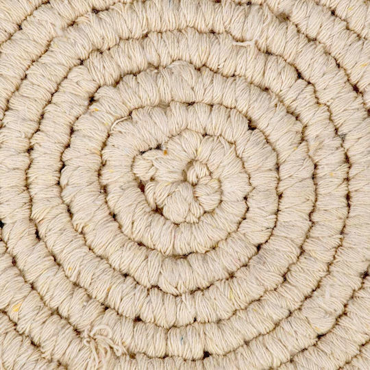 GloboStar Placemat Fabric Beige 41x41cm 1pcs GloboStar Placemat Fabric Beige 41x41cm 1pcs