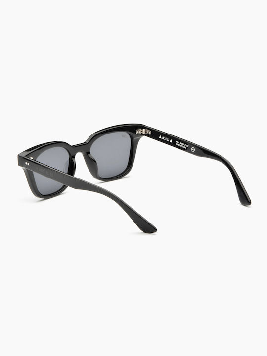 Akila Hi-Fi 2.0 Women's Sunglasses with Black Plastic Frame and Black Lens 2020-01-01