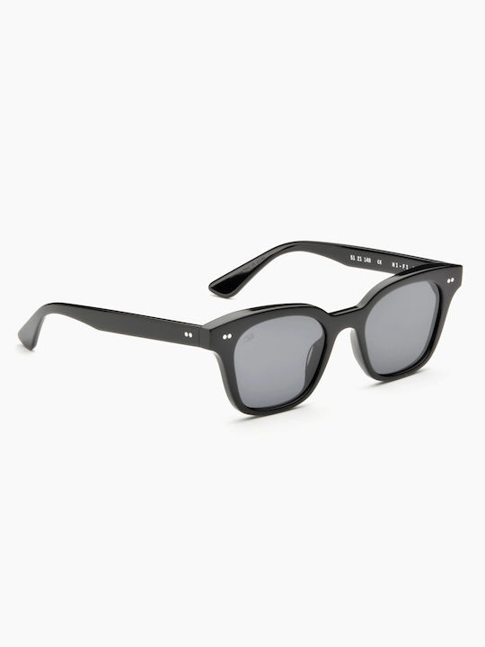 Akila Hi-Fi 2.0 Women's Sunglasses with Black Plastic Frame and Black Lens 2020-01-01