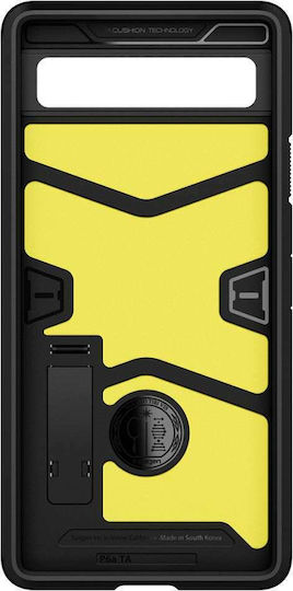 Spigen Tough Armor Back Cover Πλαστικό Μαύρο (Google Pixel 6a)