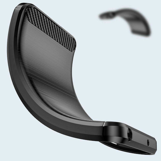 Tech-Protect Back Cover Σιλικόνης Μαύρο (Galaxy M53 5G)