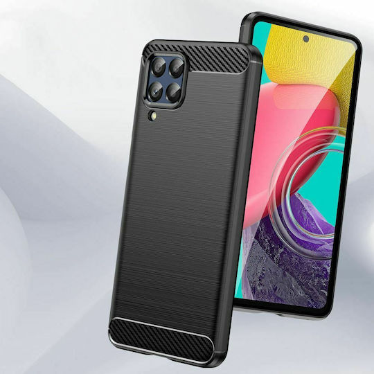 Tech-Protect Back Cover Σιλικόνης Μαύρο (Galaxy M53 5G)