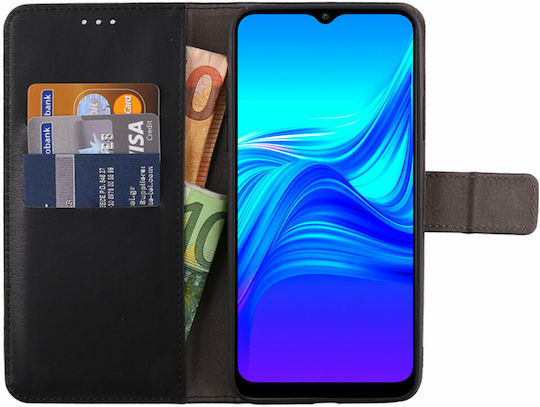 Volte-Tel Allure Magnet Wallet Piele artificială Negru (Tcl 20Y, 20E)