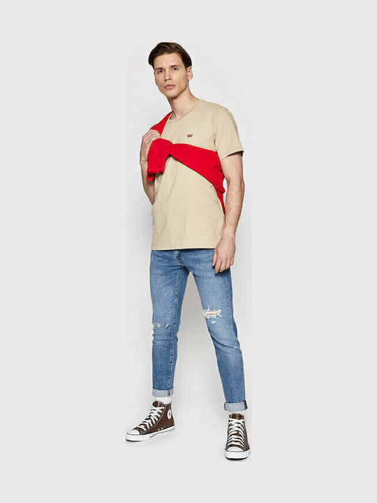 512 Men's Jeans Pants with Slim Tapered Fit Blue