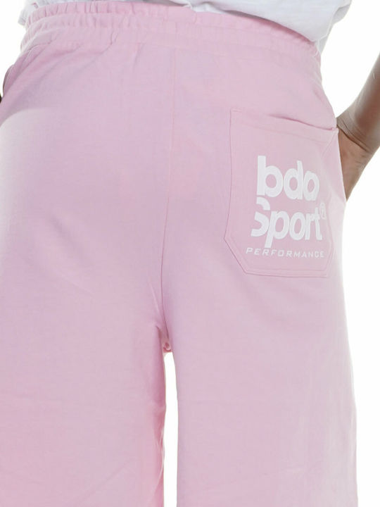 Damen Sportliche Bermuda Rosa