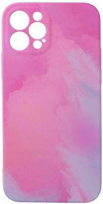 Forcell Pop Design 1 Silicone Back Cover Pink (Galaxy A72)